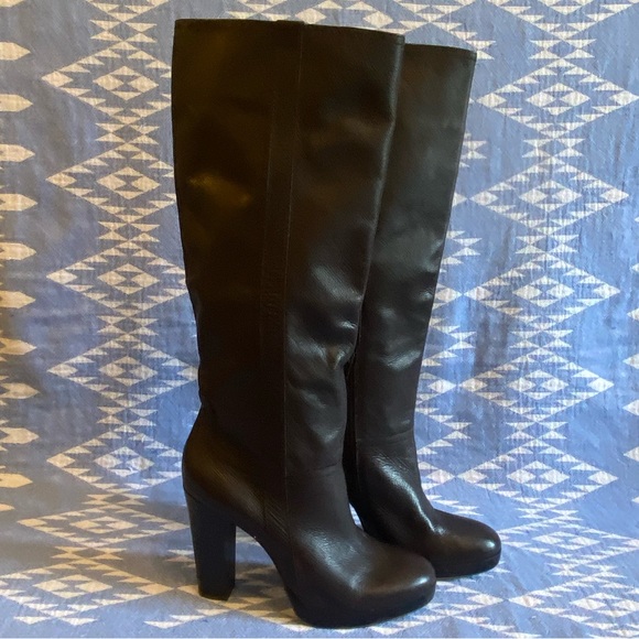 I.N.C. International Concepts Knee High Heeled Boots - Picture 1 of 8